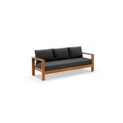 Delta 4pc Teak Lounge Set - Sooty Sunbrella gallery detail image