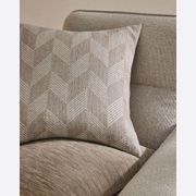 Weave Home Dania Cushion Cover - Oyster | 50 x 50cm gallery detail image