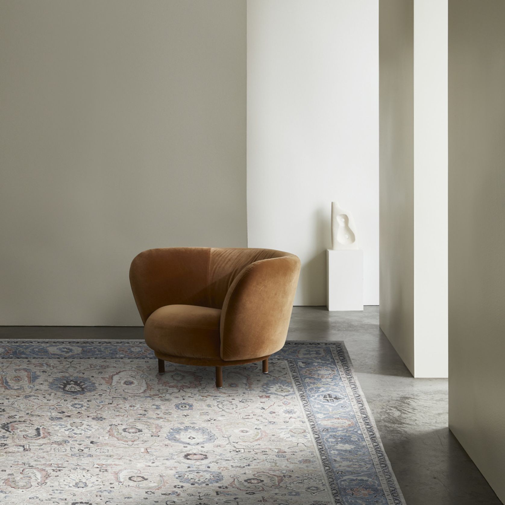 Algiers Beige Blue gallery detail image