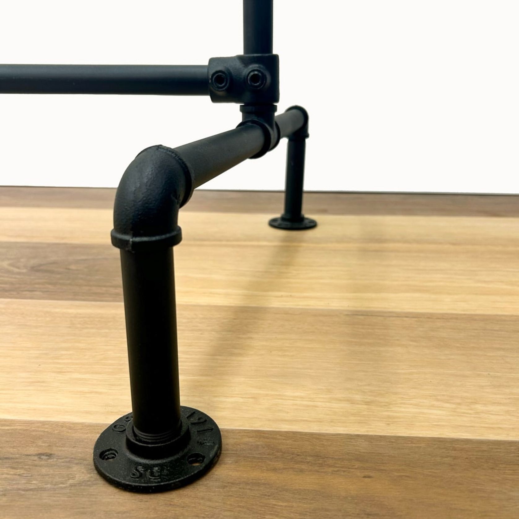 Pipe Clothing Rail With Feet gallery detail image