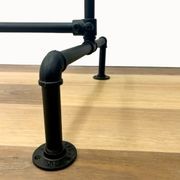 Pipe Clothing Rail With Feet gallery detail image