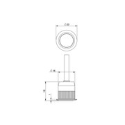 1W IP Rated Downlight gallery detail image