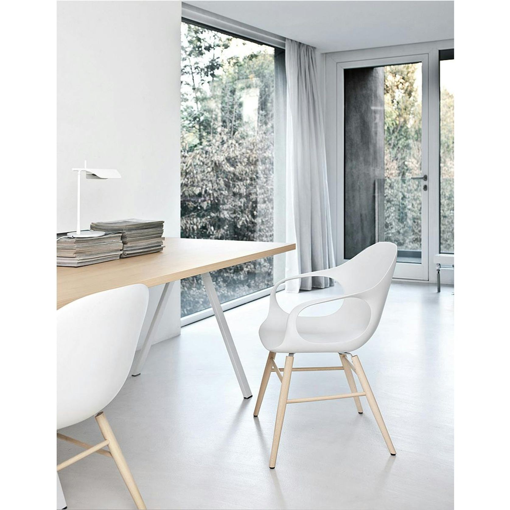 Elephant Wood Dining Chair gallery detail image