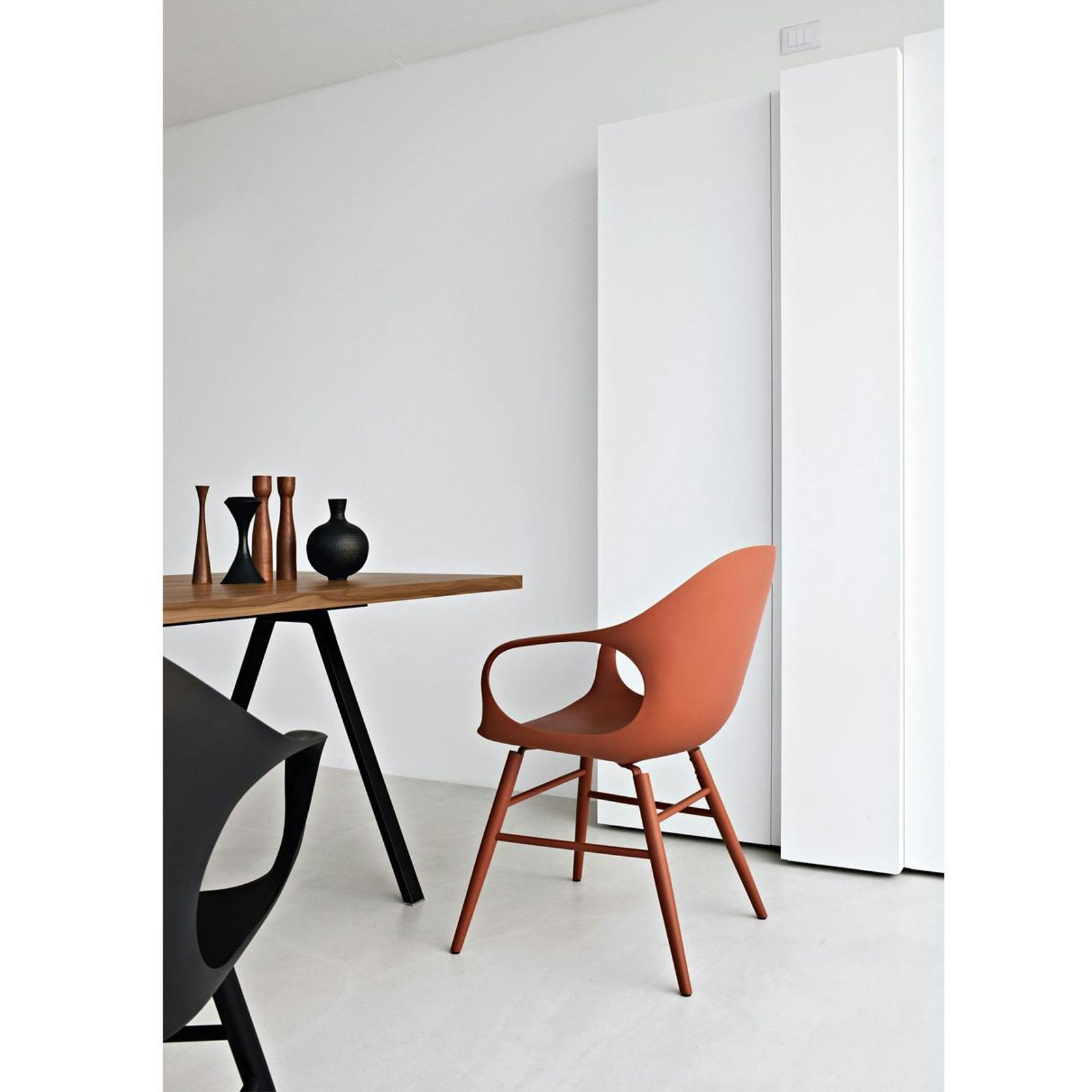 Elephant Wood Dining Chair gallery detail image