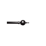 25mm Glide Curtain Rod System gallery detail image