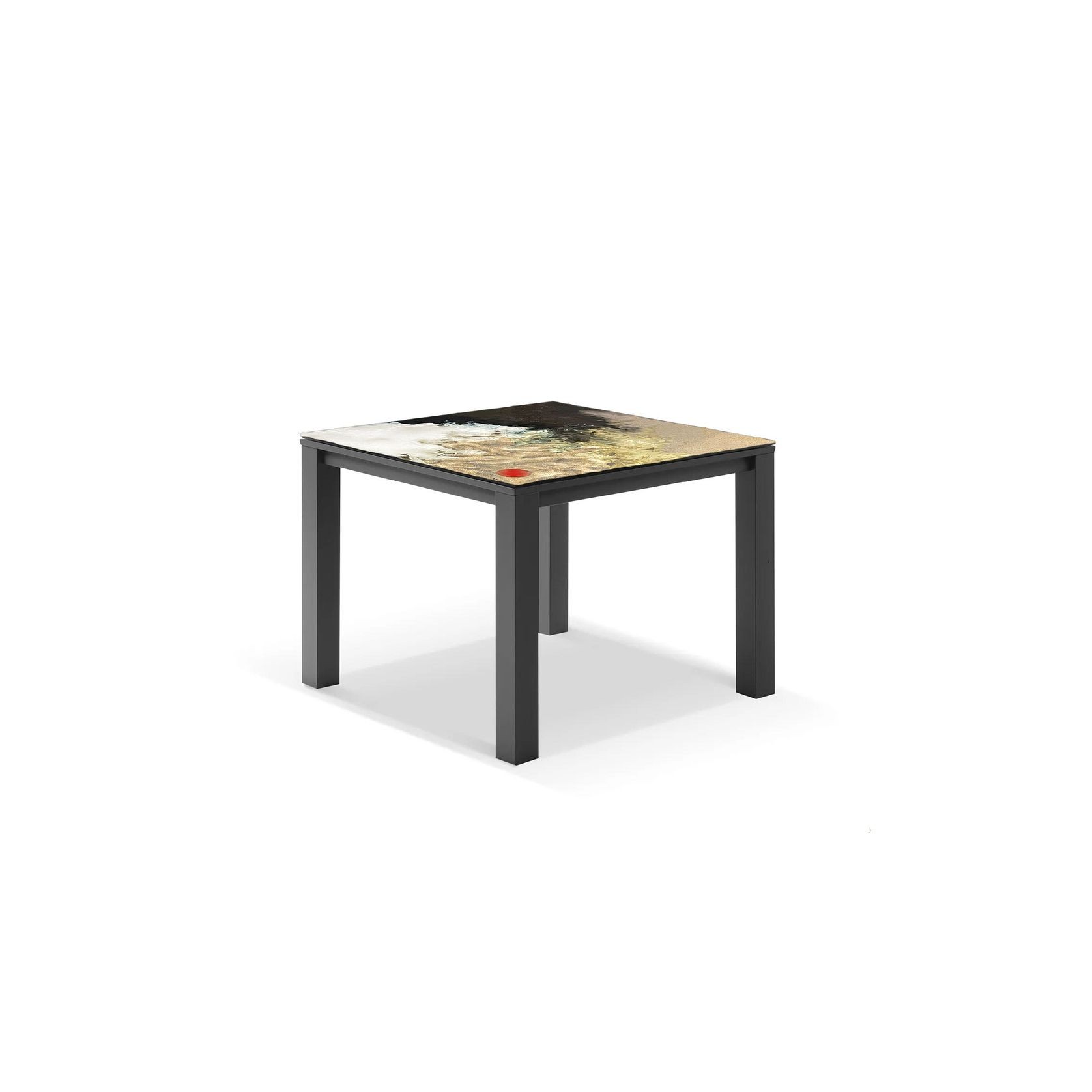 Domiziani Roccia Lava Stone Table With Nivala Chairs gallery detail image