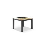 Domiziani Roccia Lava Stone Table With Nivala Chairs gallery detail image