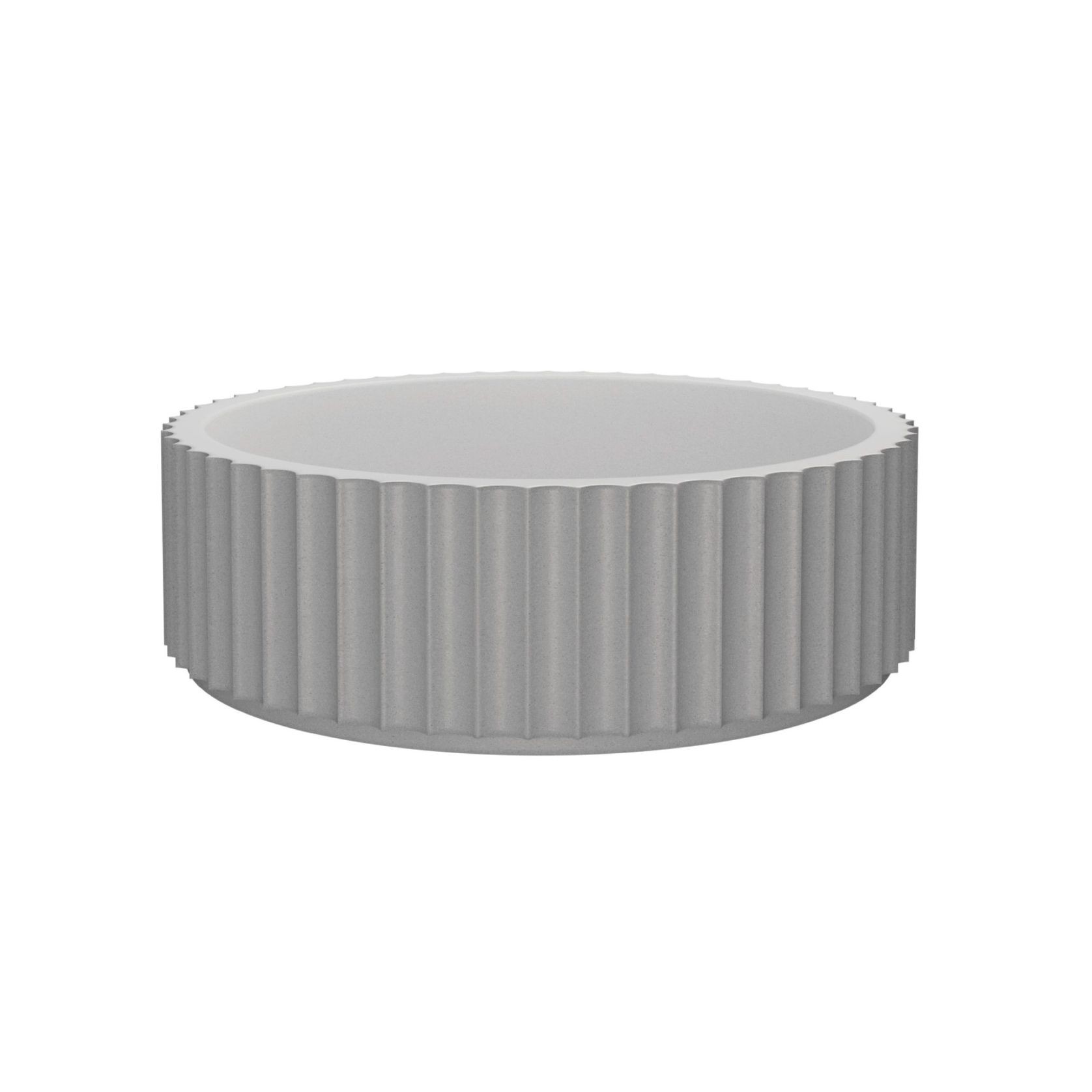 Doric Round Basin Off White gallery detail image