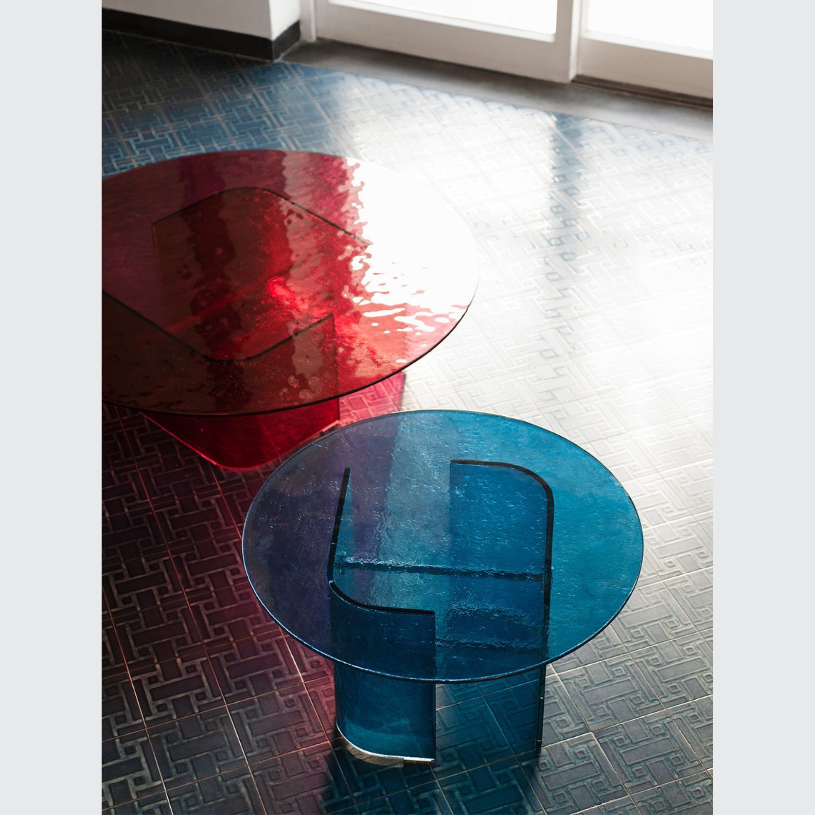 Double L Glaze Coffee Tables gallery detail image