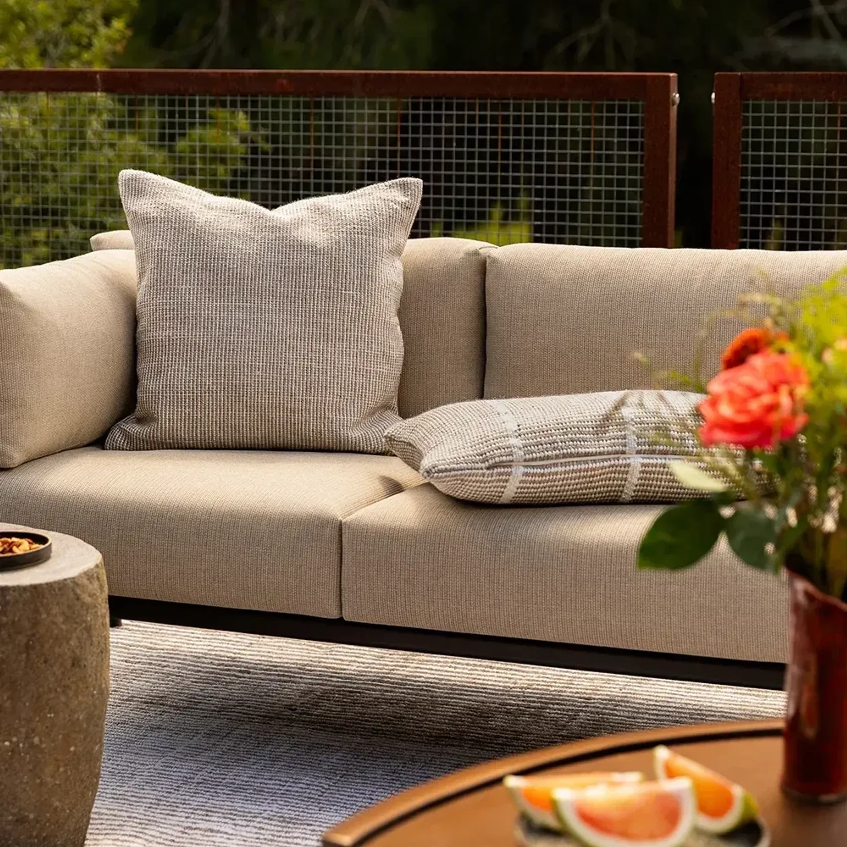 Dune Outdoor Throw Cushion gallery detail image