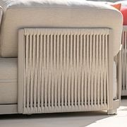 Durbuy Armless 3pc Rope Outdoor Lounge Setting gallery detail image