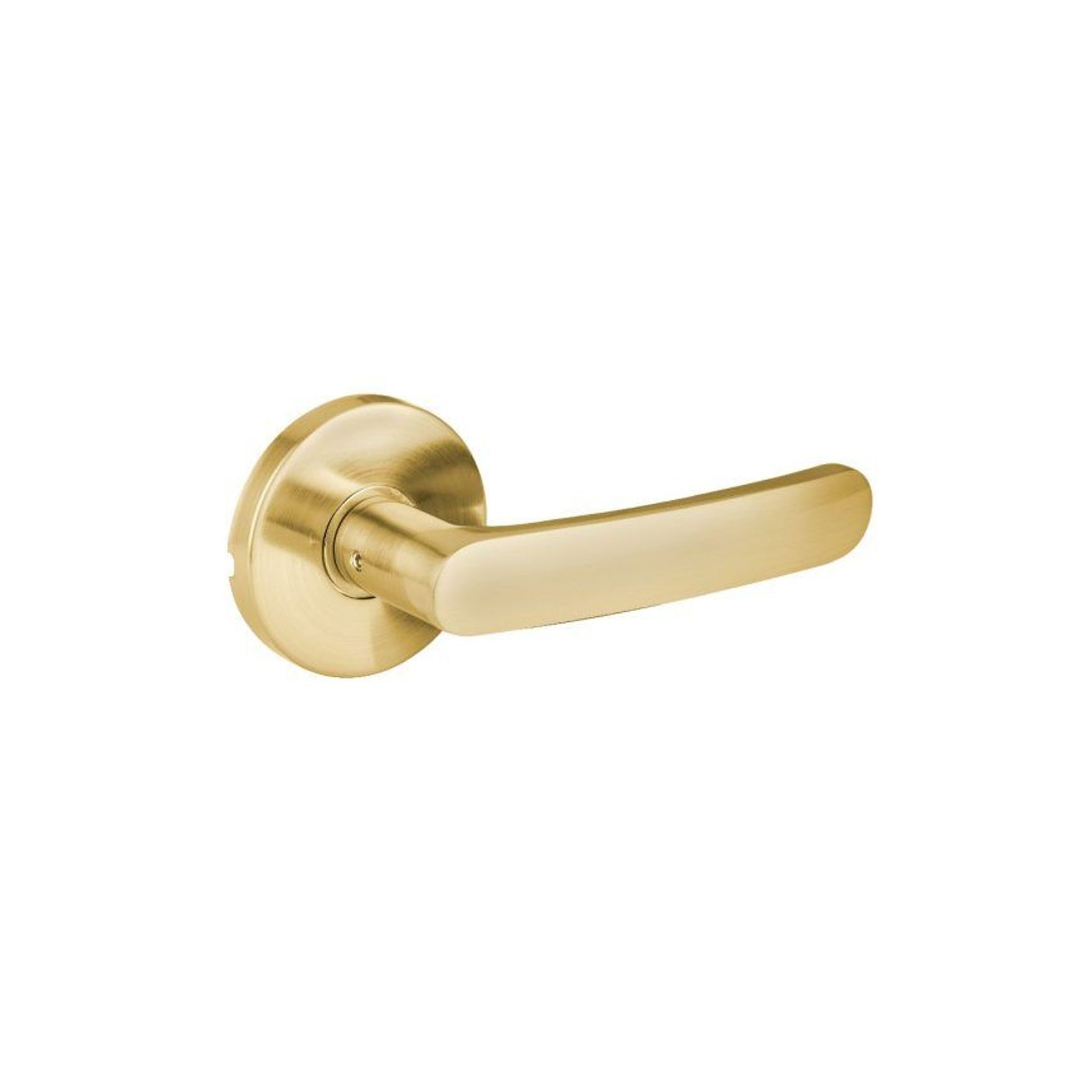 KJ0388 Lever Set Satin Brass gallery detail image