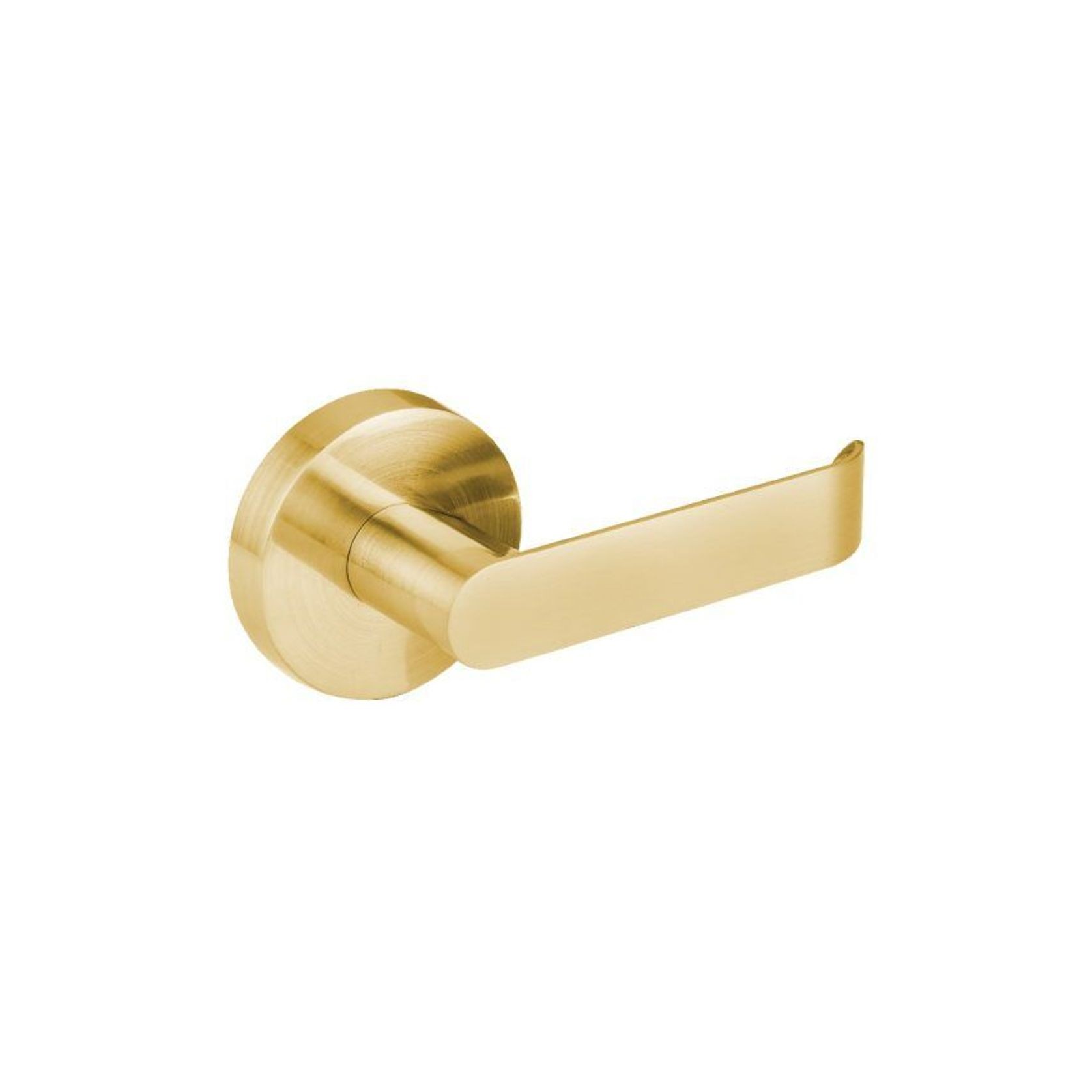 HTL02SB Lever Set Satin Brass gallery detail image
