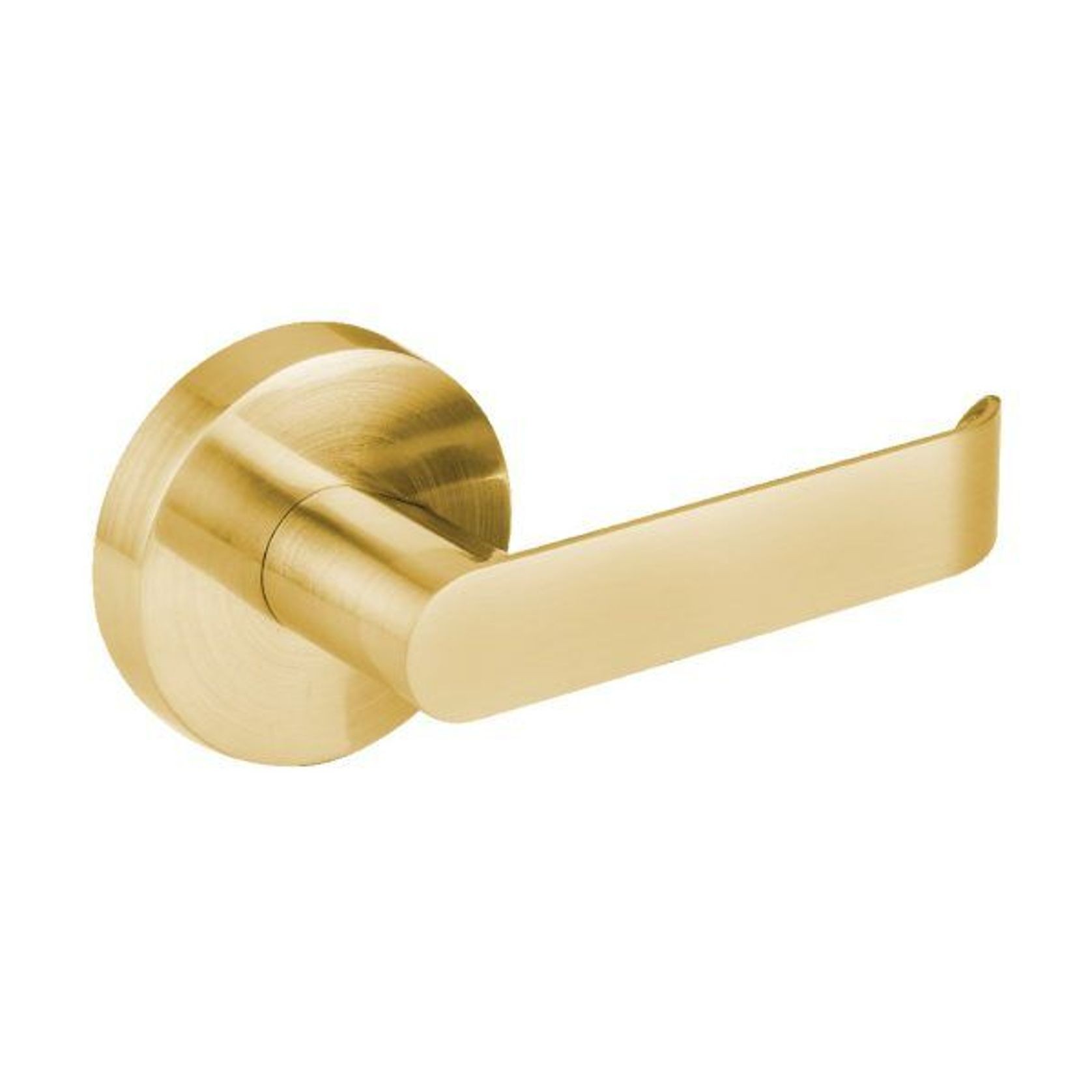 HTL02SB Lever Set Satin Brass gallery detail image