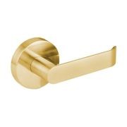 HTL02SB Lever Set Satin Brass gallery detail image
