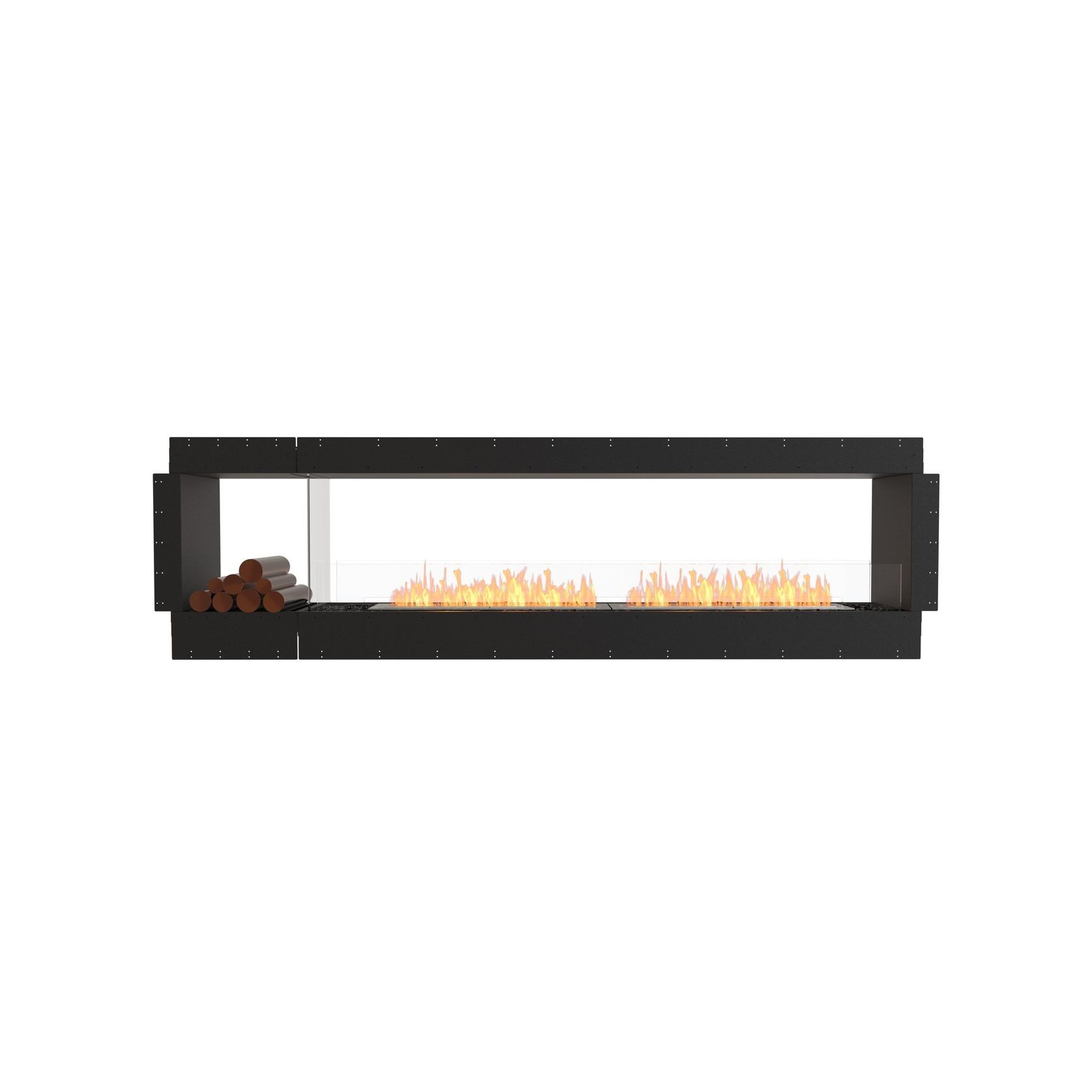 Flex Double Sided Fireplace Insert gallery detail image