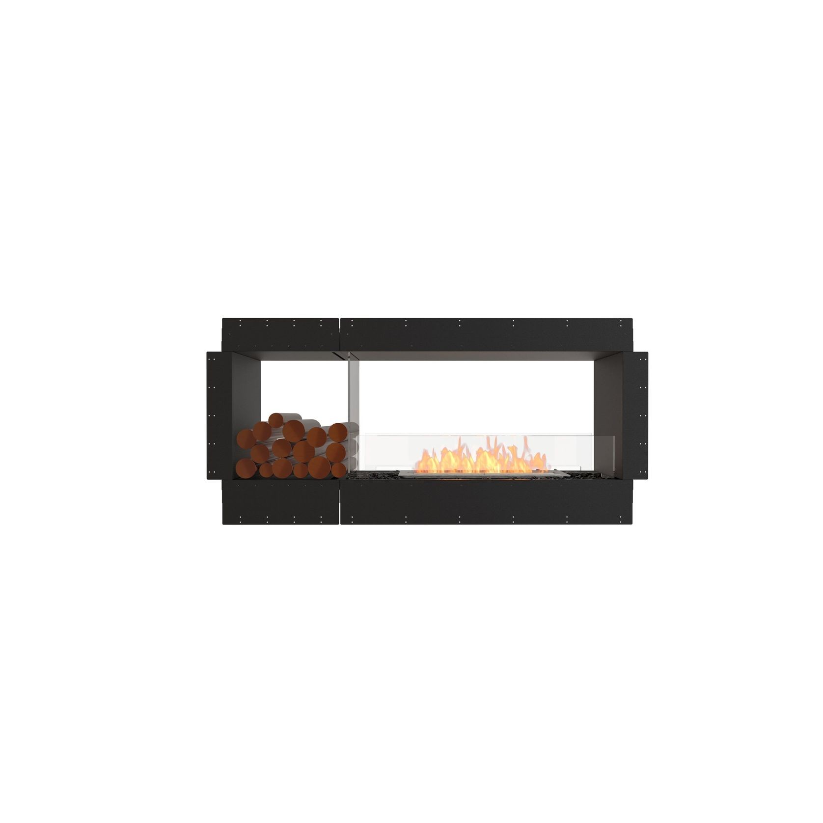 Flex Double Sided Fireplace Insert gallery detail image