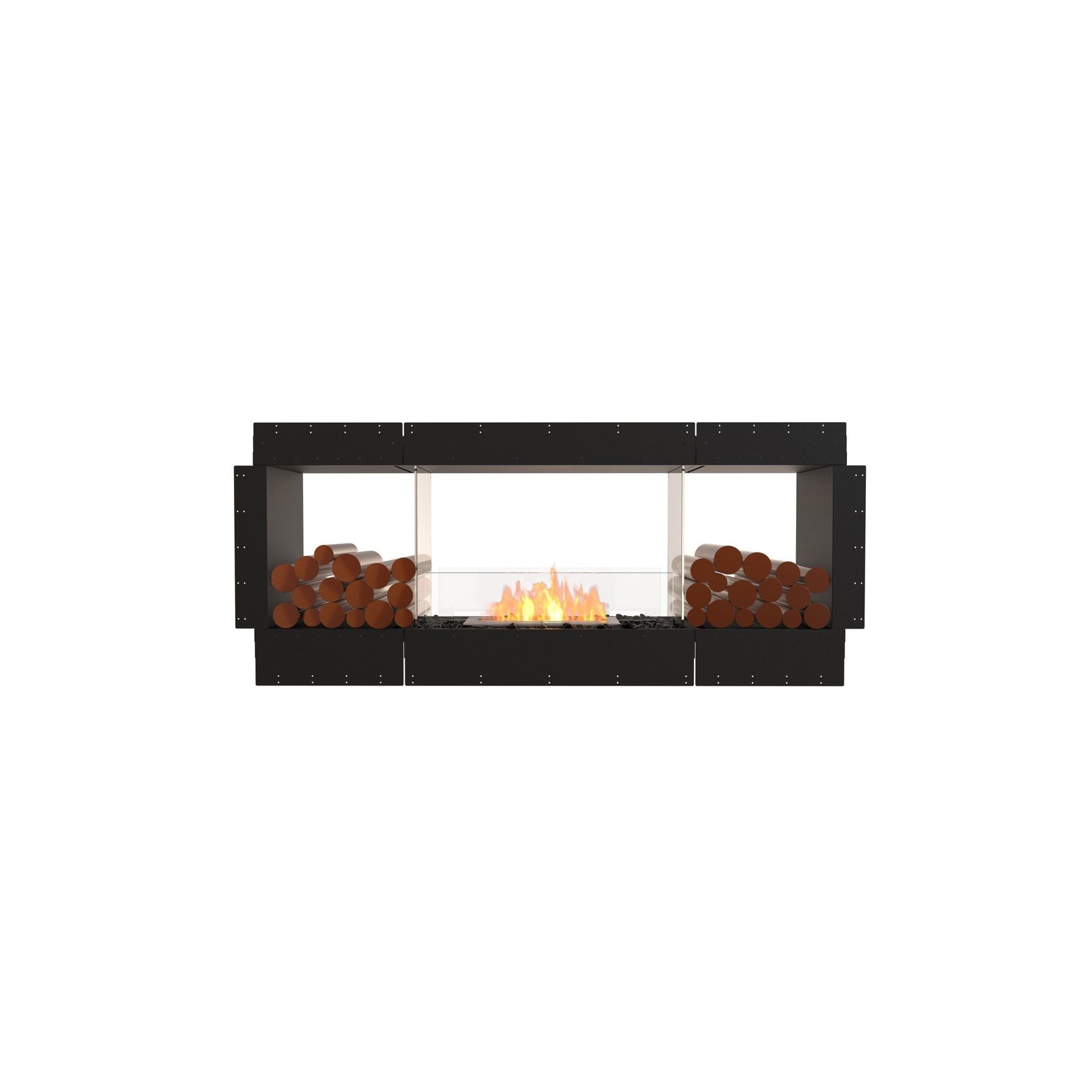 Flex Double Sided Fireplace Insert gallery detail image