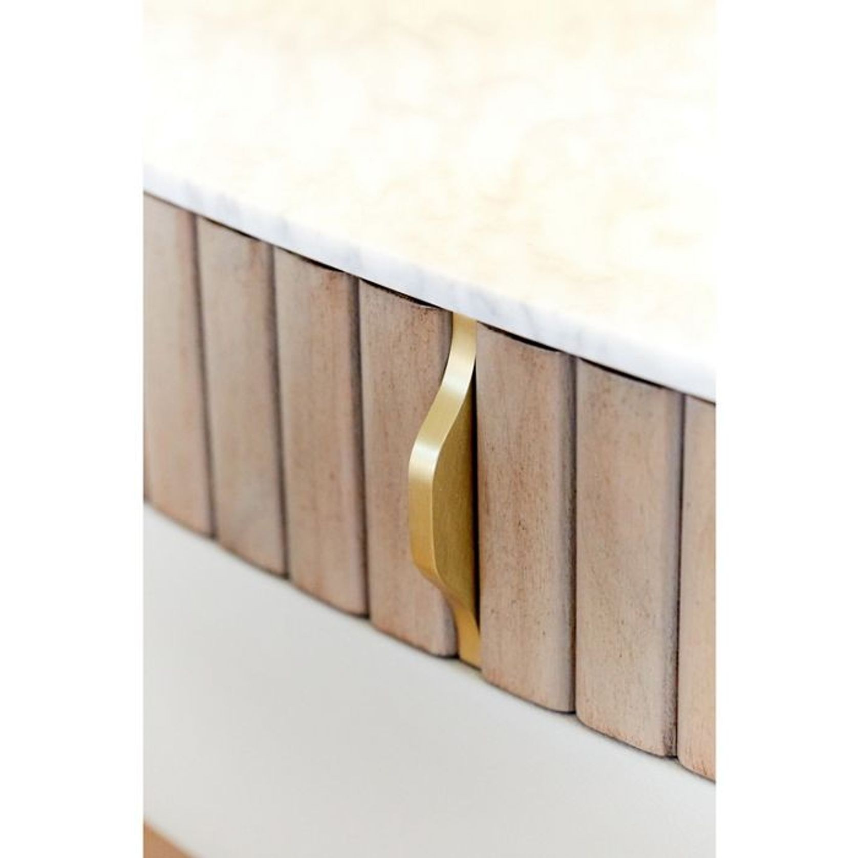 Eden-Rock Bedside Table 2 Drawers gallery detail image