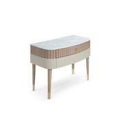Eden-Rock Bedside Table 2 Drawers gallery detail image