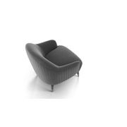 Eden-rock Armchair With Leg Bases gallery detail image
