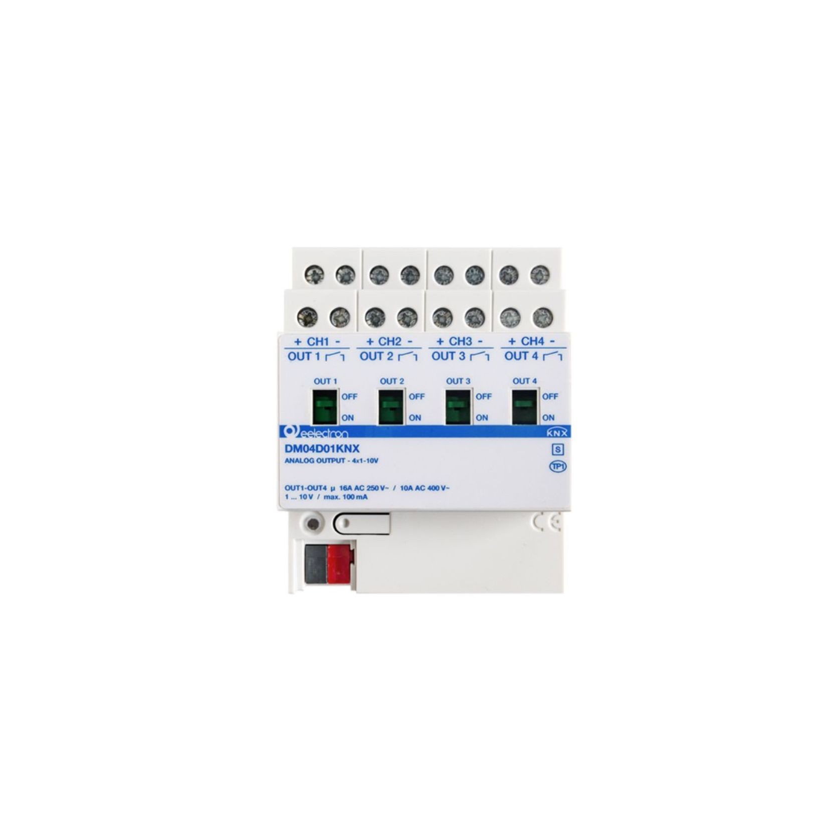 KNX 1-10V Dimmer 4 Channels gallery detail image