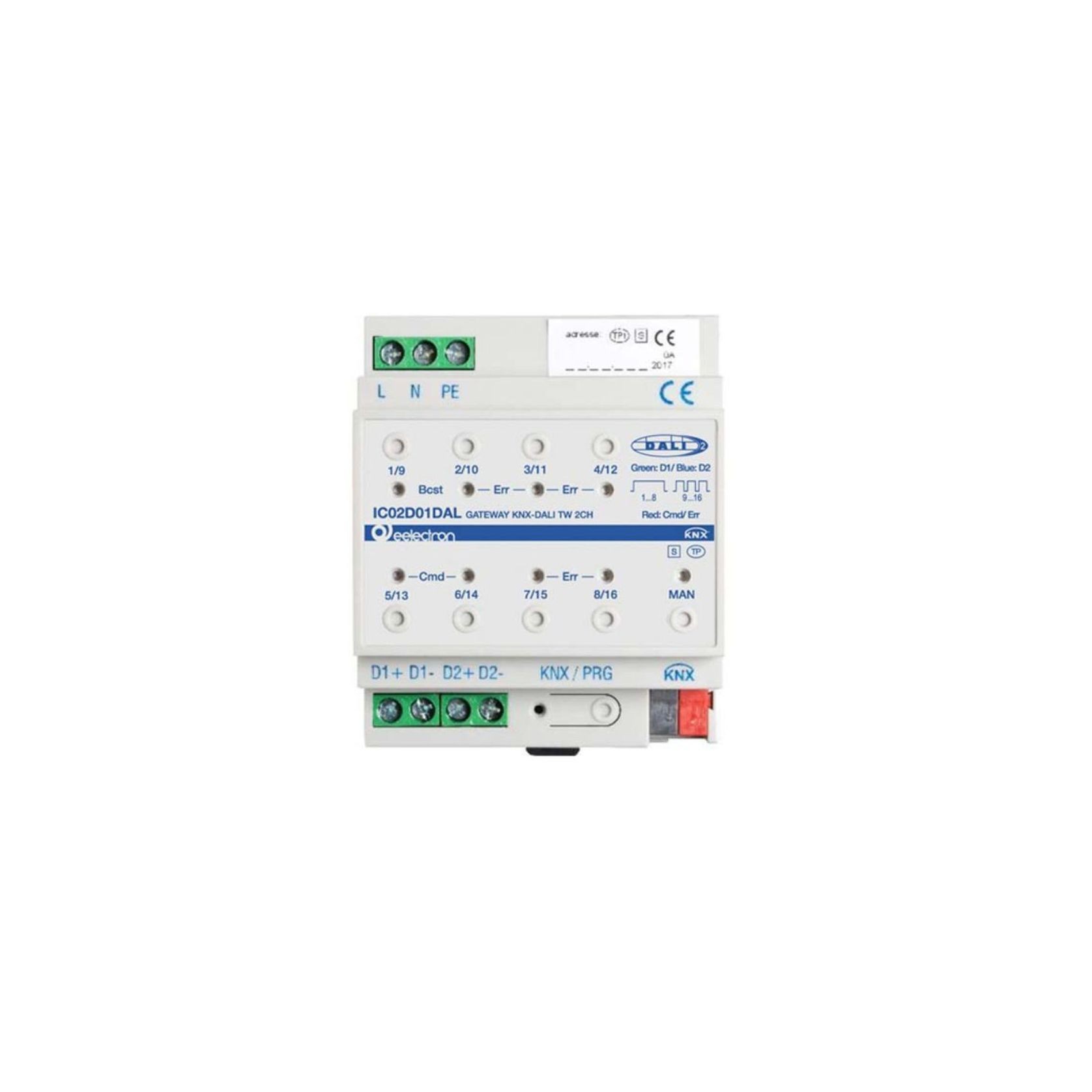 KNX/DALI Gateway 2 CH gallery detail image