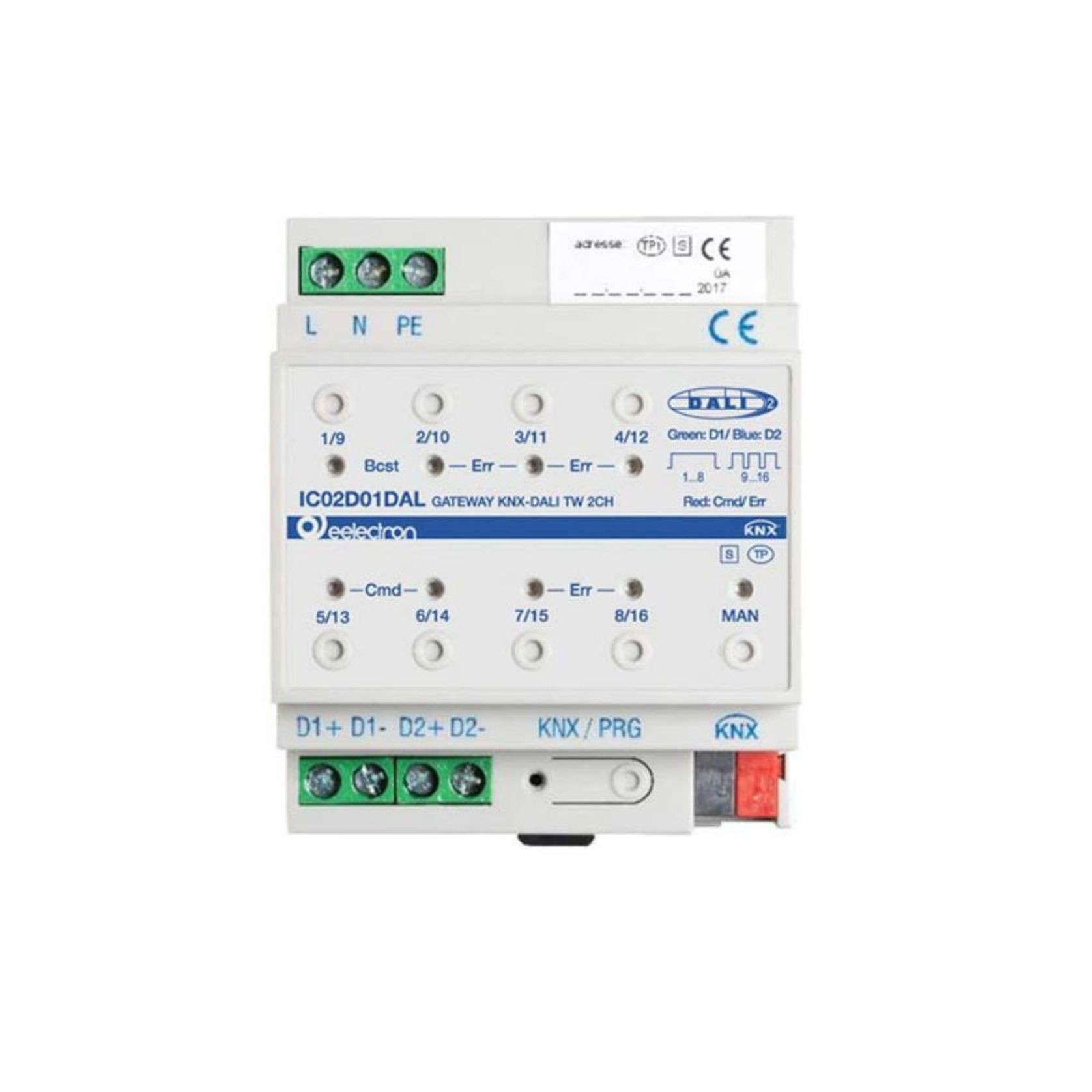 KNX/DALI Gateway 2 CH gallery detail image