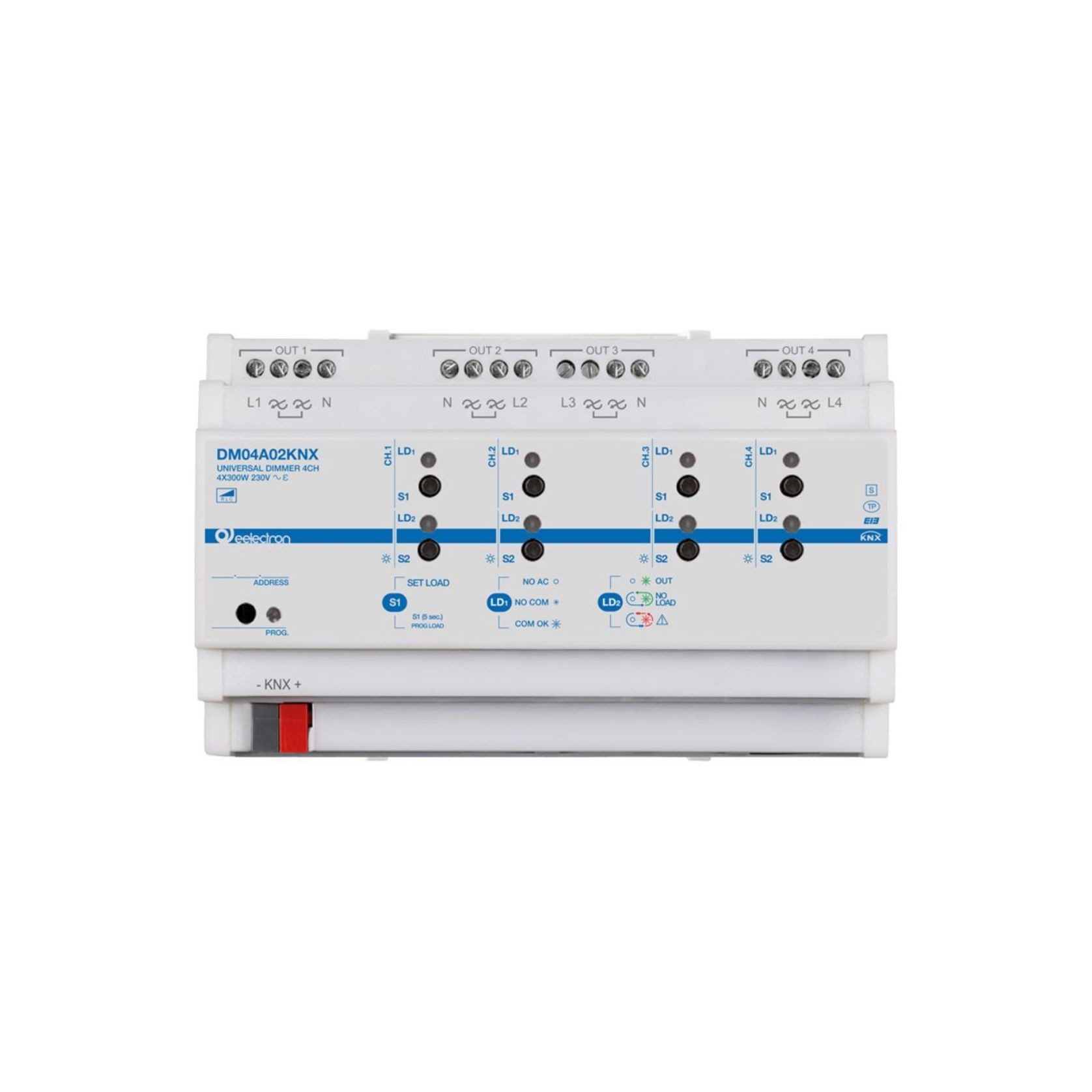 KNX Phase Dimmer 4 Channels gallery detail image