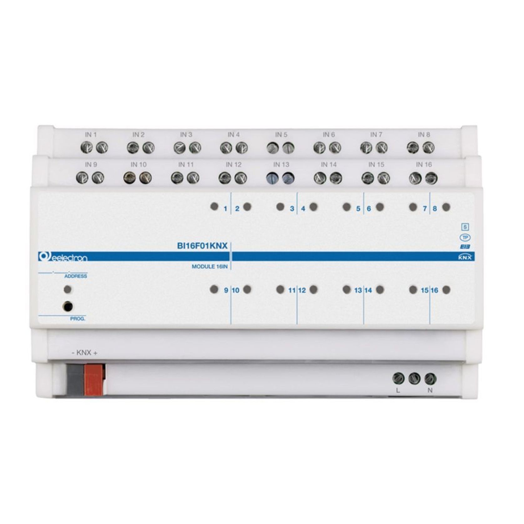 KNX Universal DIN Module 16 Digital Inputs gallery detail image