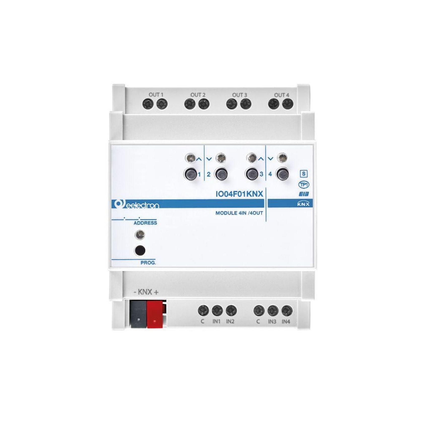 KNX Universal DIN Module 4 IN / 4 OUT Plus gallery detail image