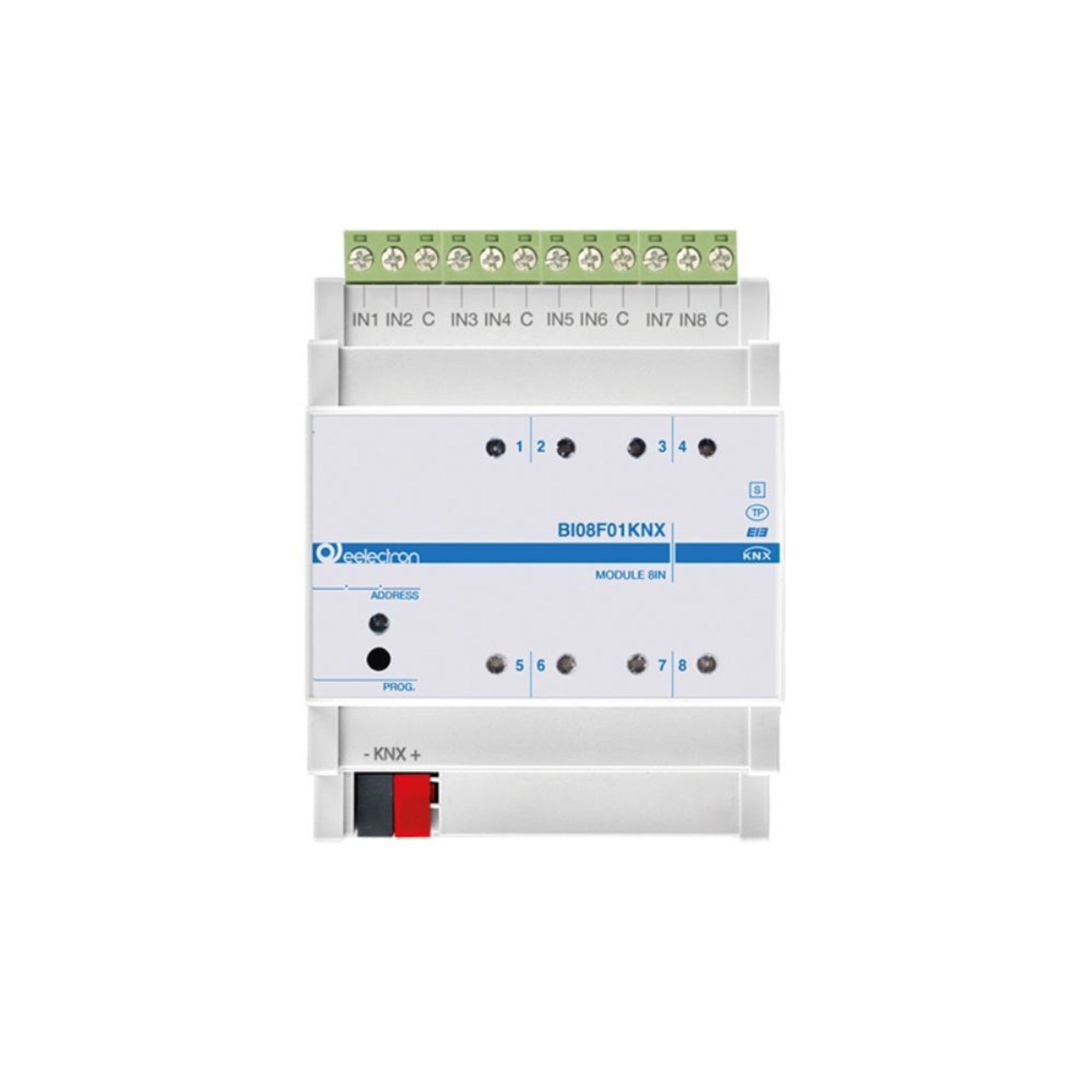 KNX Universal DIN Module 8 Digital Inputs gallery detail image