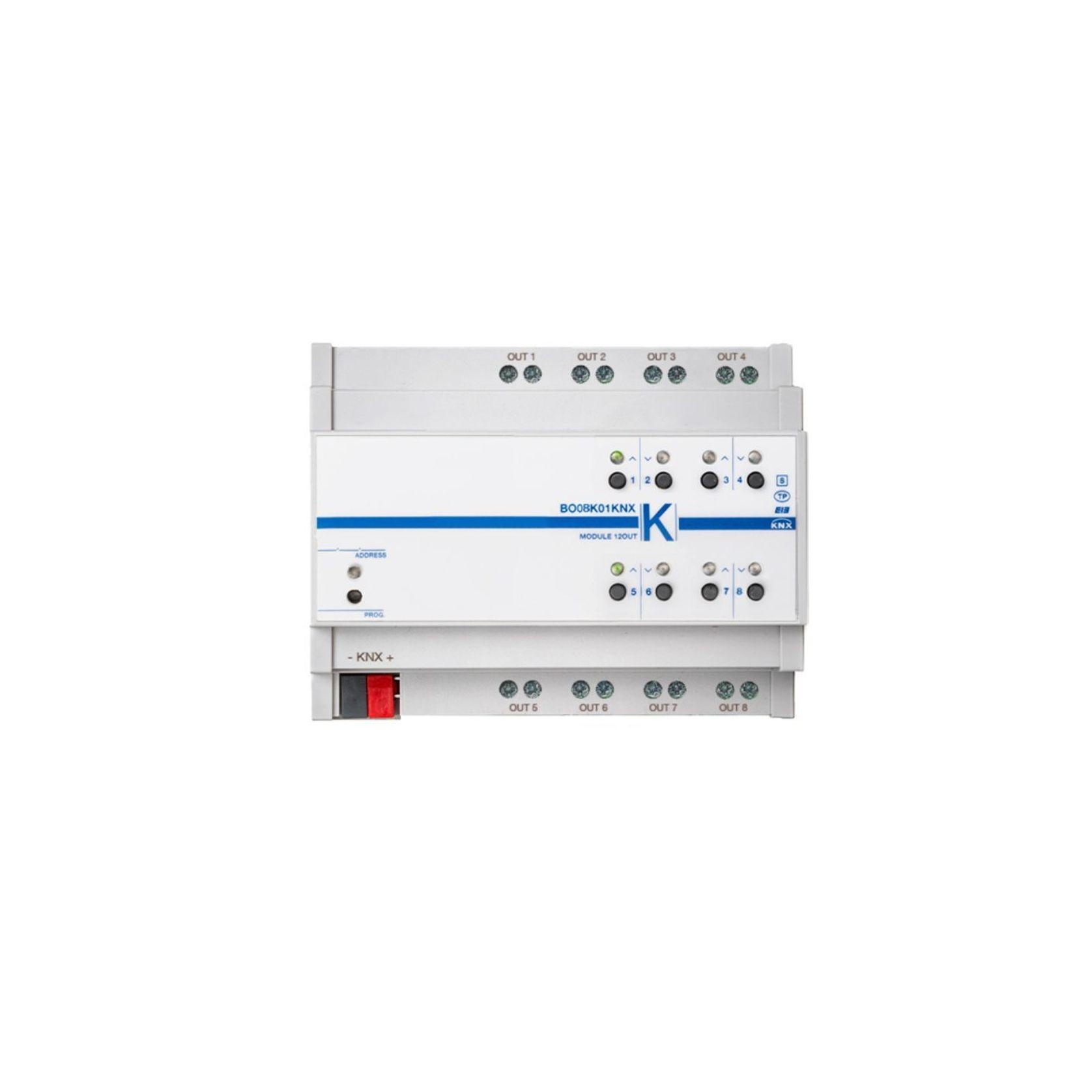 KNX Universal DIN Module 8 OUT gallery detail image