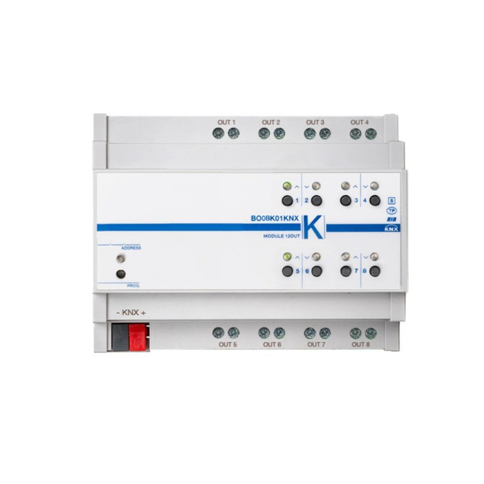 KNX Universal DIN Module 8 OUT gallery detail image