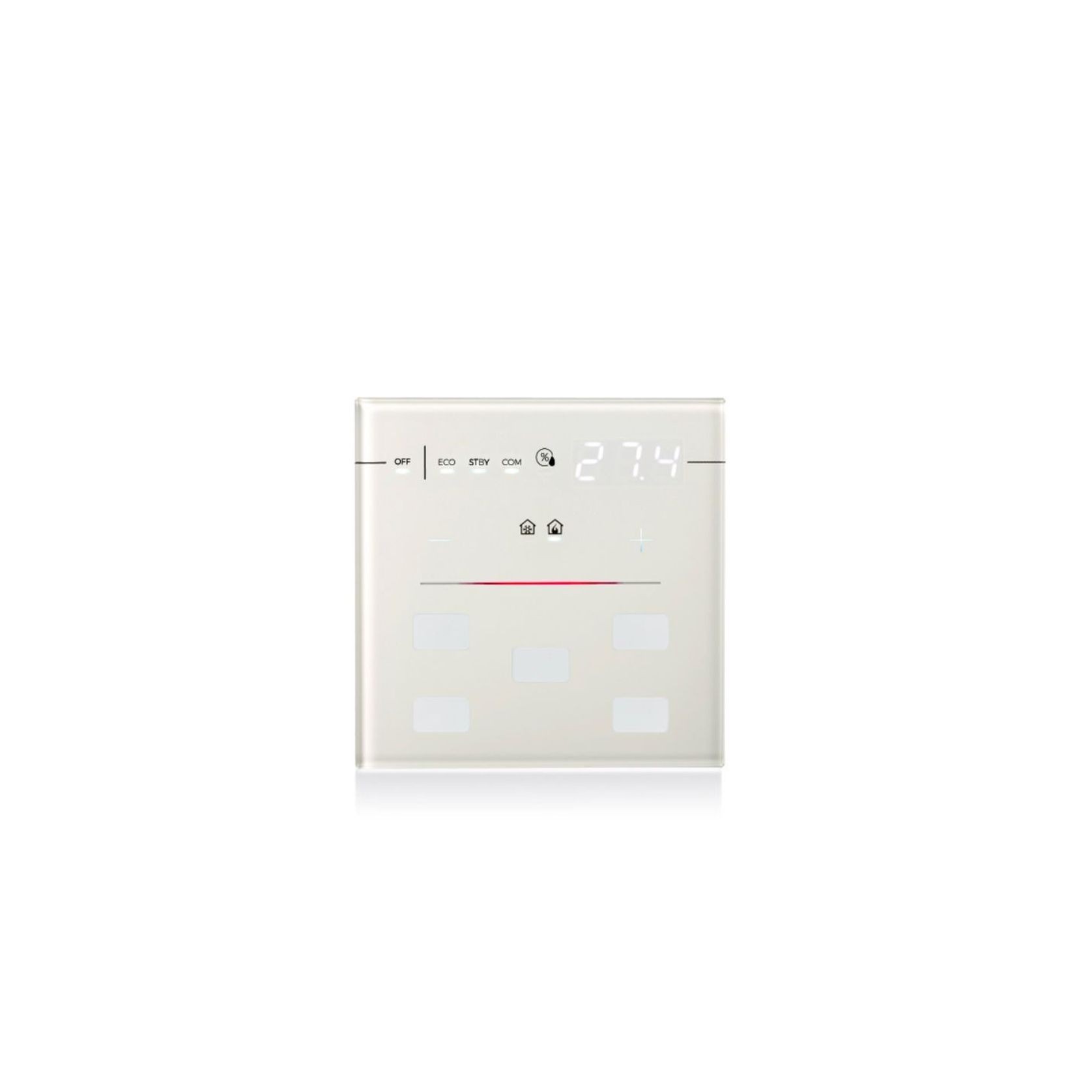 KNX Capacitive Residential Thermostat gallery detail image