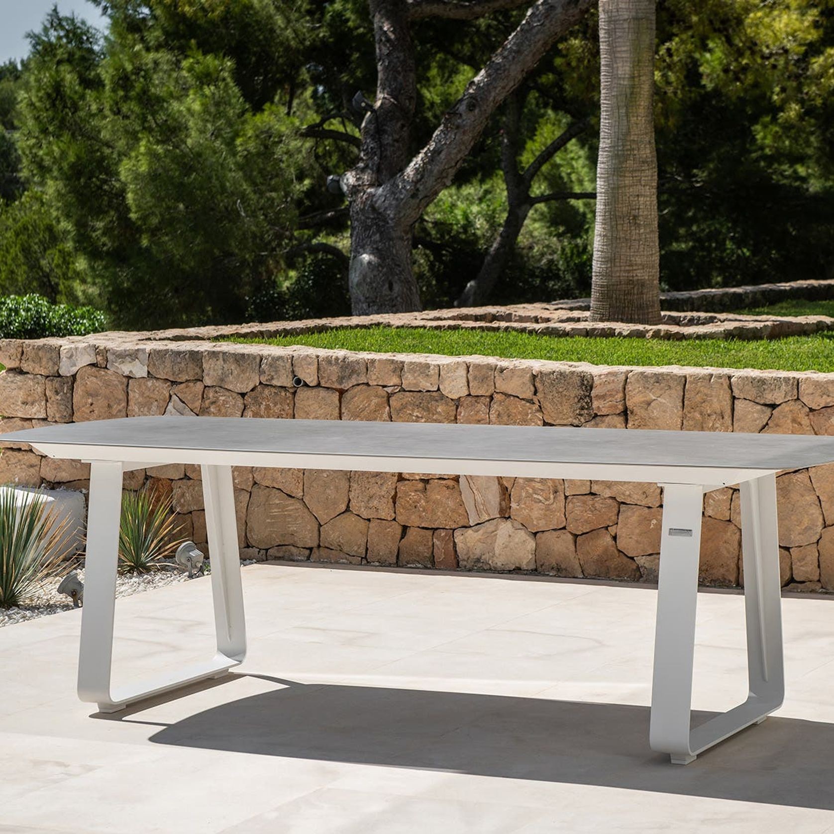 Elko Outdoor Ceramic Dining Table 240 x 100cm gallery detail image