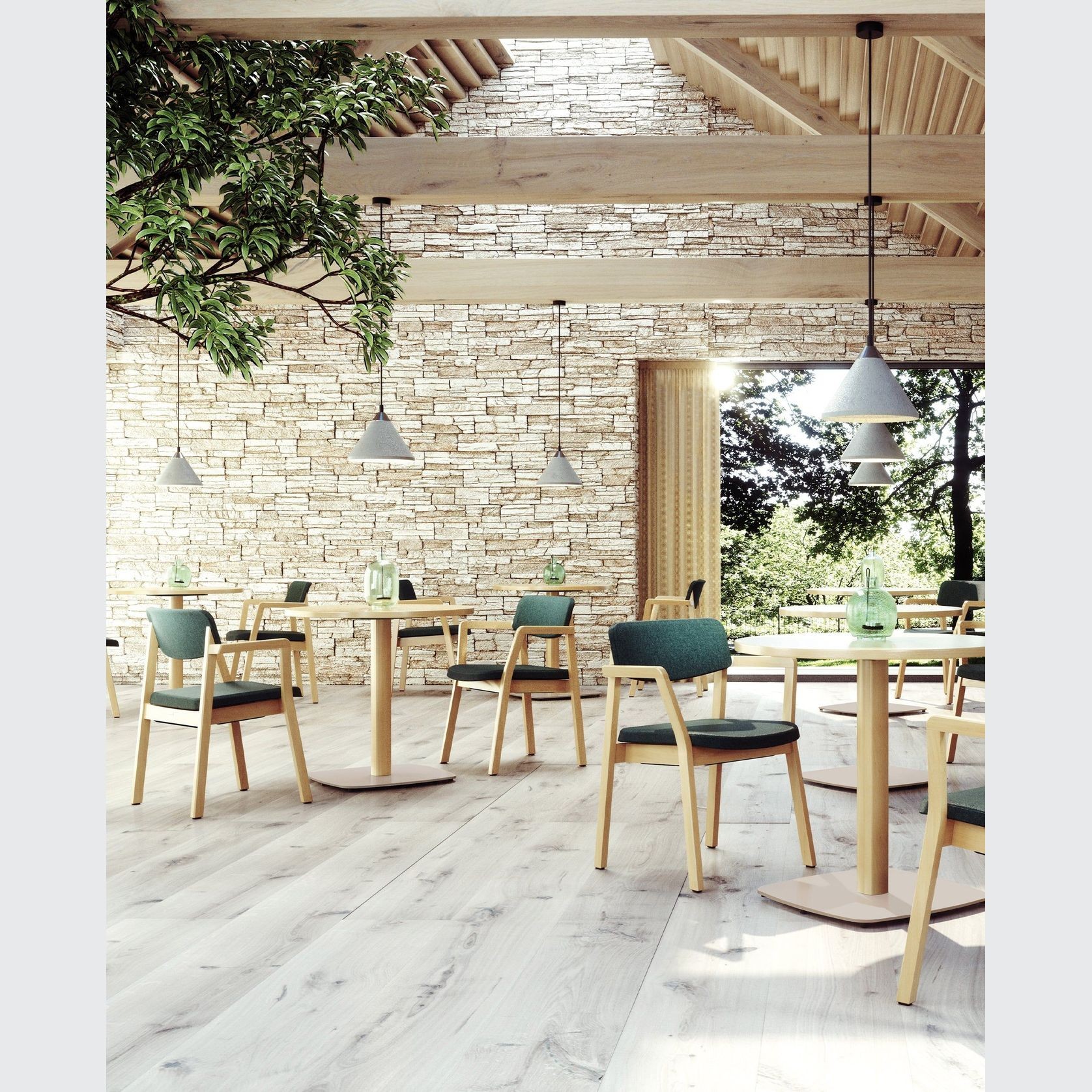 Embla Stackable Chair gallery detail image