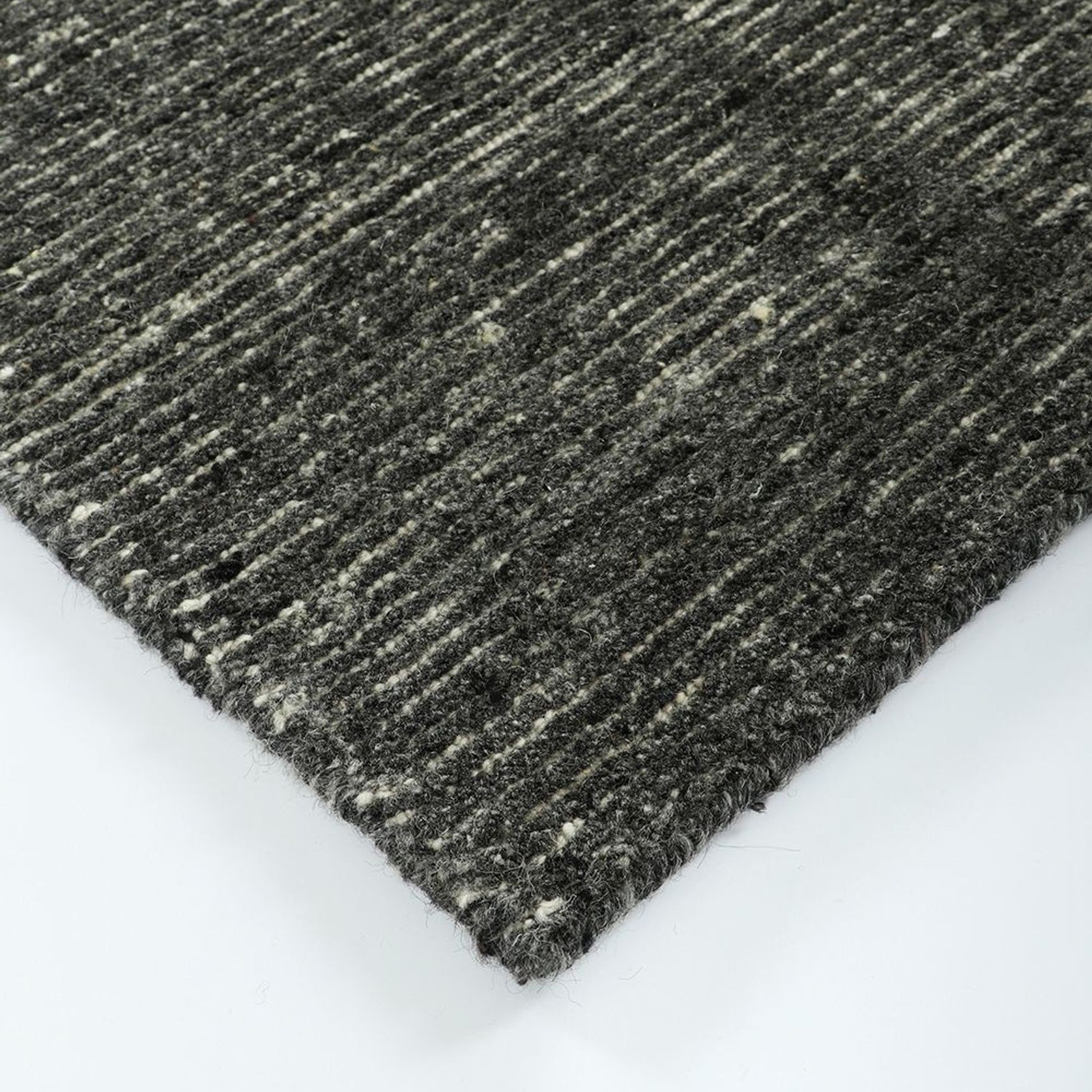 Baya Emmett 100% Wool Floor Rug - Peat gallery detail image