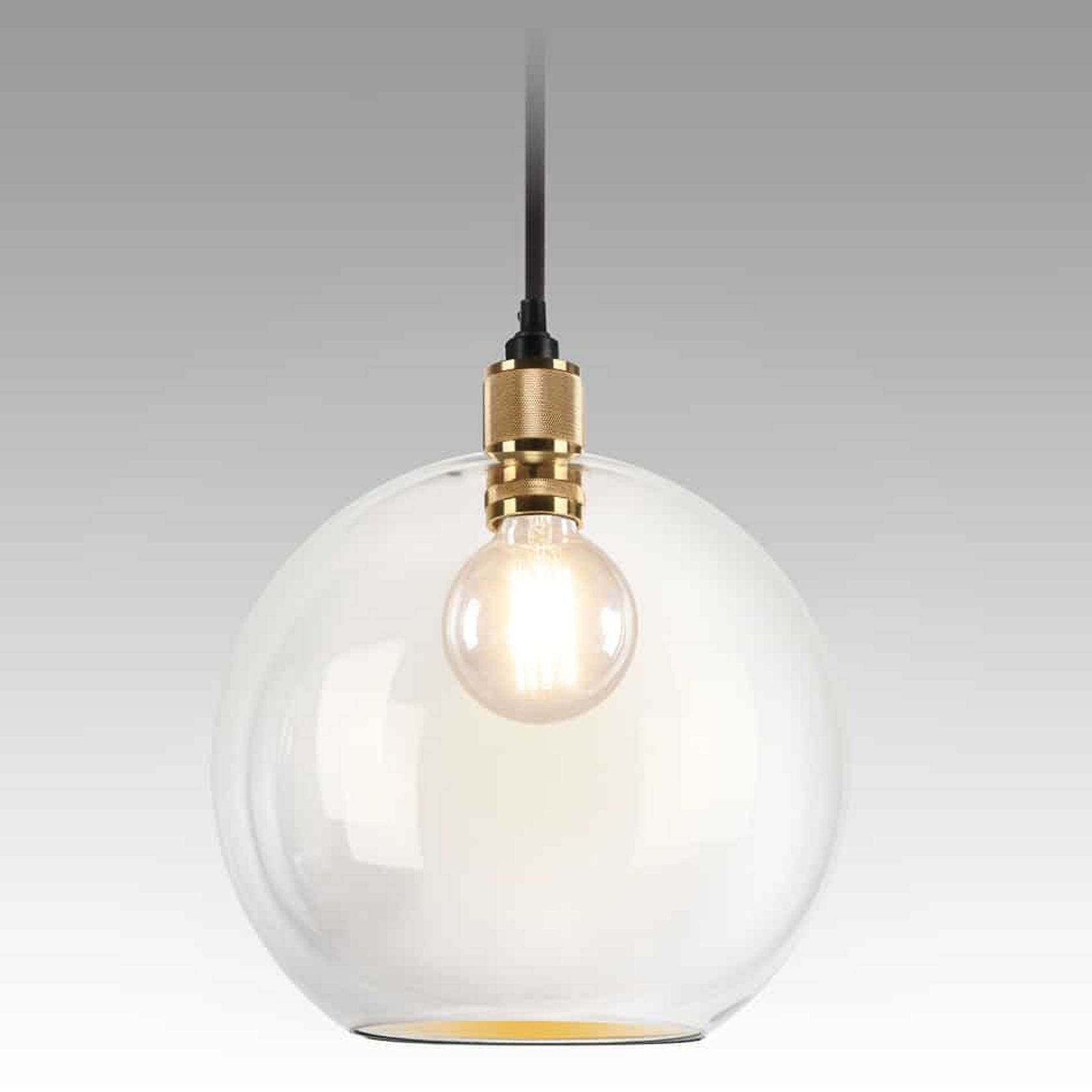 Esfera Deluxe Pendant 300 (Clear/Gold) gallery detail image