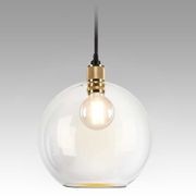 Esfera Deluxe Pendant 300 (Clear/Gold) gallery detail image