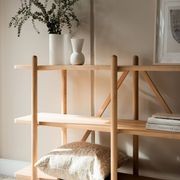 Essential Shelving Unit Oak - Small gallery detail image