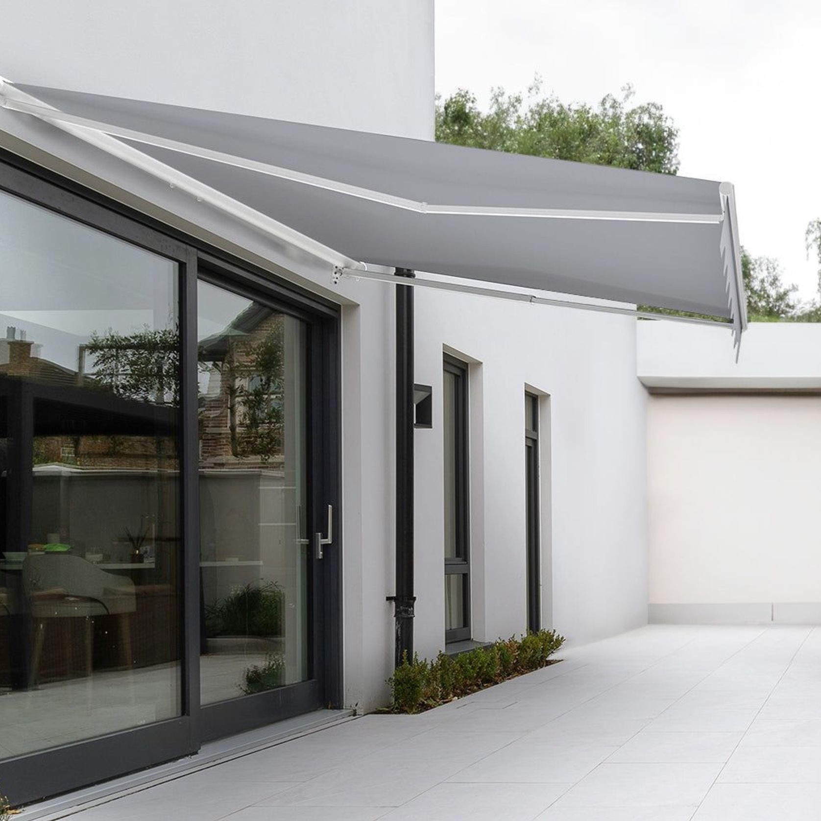 Etna Half Cassette Motorised Retractable Awning(valance removable) gallery detail image