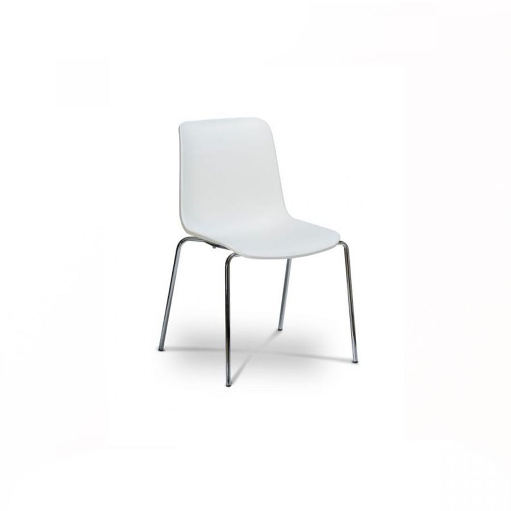 Ropa 4-leg Visitor Chair Grey gallery detail image