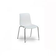 Ropa 4-leg Visitor Chair Grey gallery detail image