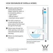 Milu In-wall Cistern with Odourless for Floor Mount Pan gallery detail image