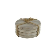 Marble Coasters Beige - set of 4 gallery detail image