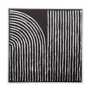 Black and White Abstract Enhanced Canvas Print gallery detail image