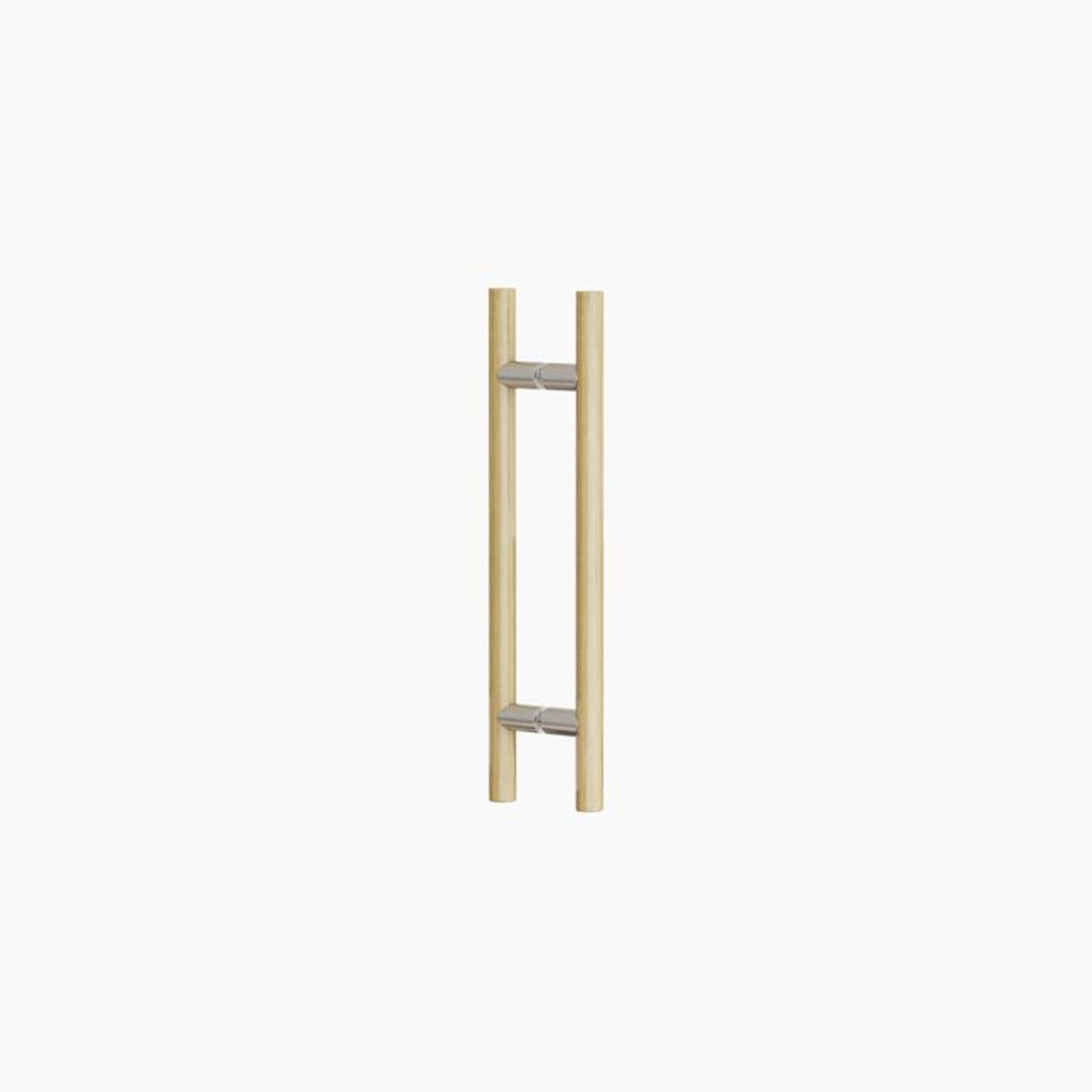 C3404OAK ROUND SECTION H-PULL BTB HANDLE gallery detail image