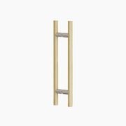 C3404OAK ROUND SECTION H-PULL BTB HANDLE gallery detail image