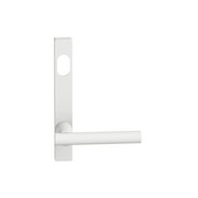 Narrow Plate Lever #12 Cylinder/Concealed WHT gallery detail image